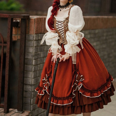 steampunk victorian pirate costume