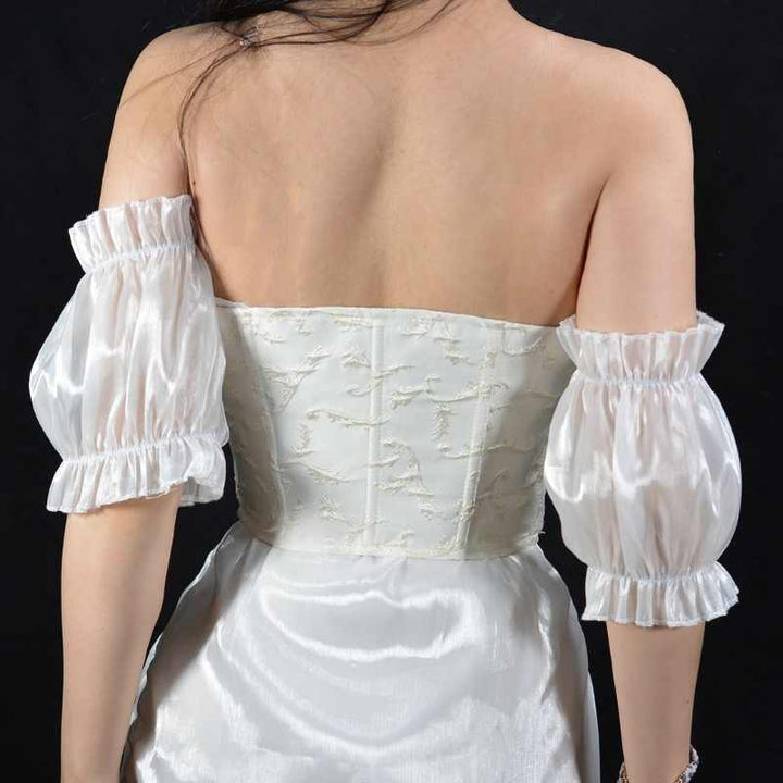 white corset